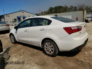 2014 Kia Rio LX with VIN KNADM4A32E6395290, listed as a Copart auction lot 48531785 with 92,582 mi miles and Salvage Title. Bid and sale history available at carsss.com. Image 2.
