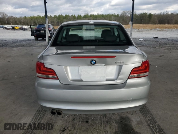 2013 BMW 1 Series 128i with VIN WBAUP7C51DVP24864, listed as a Copart auction lot 86905314 with 136,975 mi miles and Salvage Title. Bid and sale history available at carsss.com. Image 6.