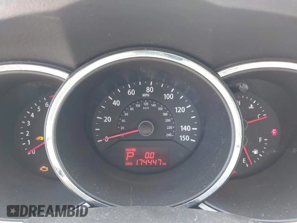 2012 Kia Sorento EX with VIN 5XYKU3A60CG305675, listed as a IAAI auction lot 42647223 with 174,447 mi miles and . Bid and sale history available at DreamBid. Image 7.