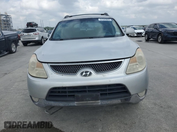 2007 Hyundai Veracruz GLS with VIN KM8NU13C57U018207, listed as a Copart auction lot 51543025 with Not provided miles and Clean title. Bid and sale history available at DreamBid. Image 5.