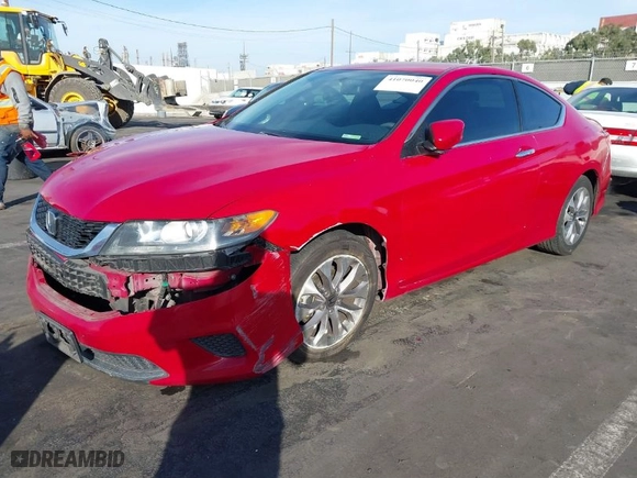 2015 Honda Accord Coupe LX-S with VIN 1HGCT1B37FA011115, listed as a IAAI auction lot 41070040 with 139,321 mi miles. Bid and sale history available at carsss.com. Image 2.