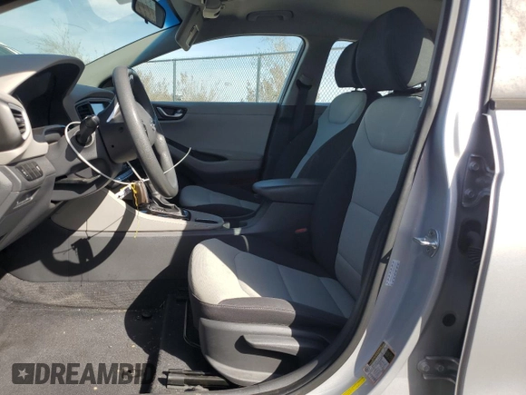2017 Hyundai Ioniq Blue with VIN KMHC65LC1HU022362, listed as a Copart auction lot 49693105 with 102,550 mi miles and Salvage Title. Bid and sale history available at DreamBid. Image 7.