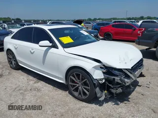 2016 Audi A4 Premium with VIN WAUBFAFL1GN015910, listed as a IAAI auction lot 42434957 with 119,126 mi miles and . Bid and sale history available at DreamBid. Image 1.