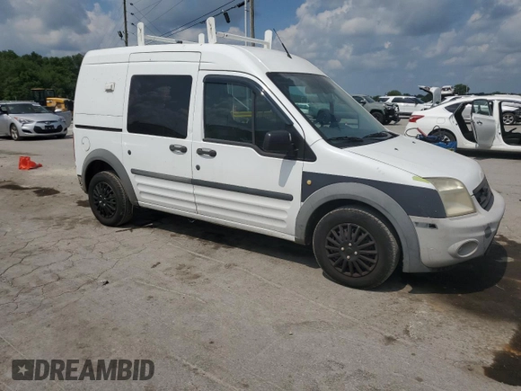 2012 Ford Transit Connect XL with VIN NM0LS6AN4CT080827, listed as a Copart auction lot 62592695 with 178,623 mi miles and Salvage title. Bid and sale history available at DreamBid. Image 4.