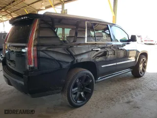 2015 Cadillac Escalade Premium with VIN 1GYS3NKJ3FR684673, listed as a Copart auction lot 50642145 with 127,105 mi miles and Salvage Title. Bid and sale history available at carsss.com. Image 3.