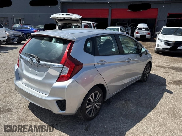 2015 Honda Fit EX-L with VIN 3HGGK5H81FM724237, listed as a Copart auction lot 51496485 with 97,107 mi miles and Salvage Title. Bid and sale history available at carsss.com. Image 4.