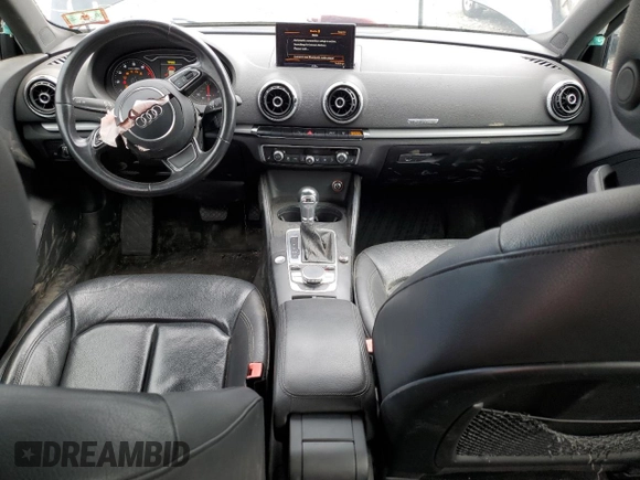 2016 Audi A3 2.0T Premium with VIN WAUB8GFF0G1028856, listed as a Copart auction lot 53307355 with 124,672 mi miles and Salvage Title. Bid and sale history available at carsss.com. Image 8.