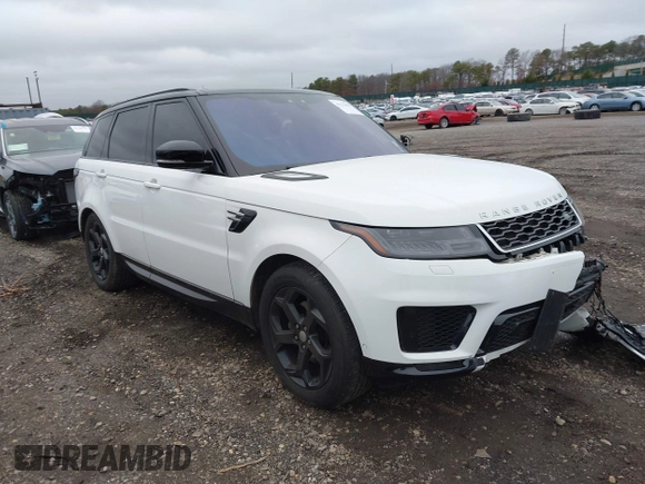 2018 Land Rover Range Rover Sport HSE with VIN SALWR2RK2JA697059, listed as a IAAI auction lot 41131005 with 44,254 mi miles. Bid and sale history available at carsss.com. Image 1.