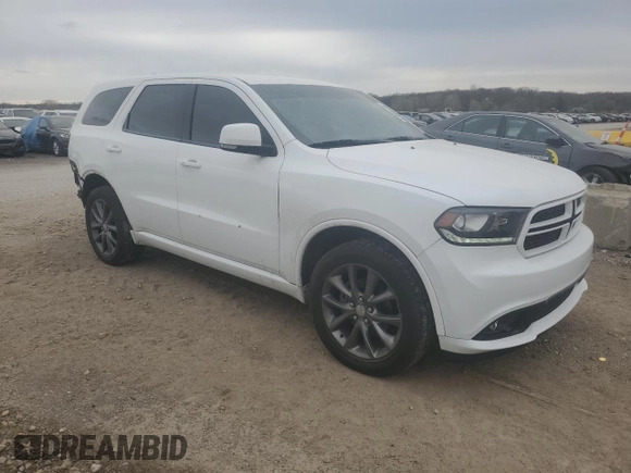 2017 Dodge Durango GT with VIN 1C4RDJDG0HC870446, listed as a Copart auction lot 51835135 with 147,059 mi miles and Salvage title. Bid and sale history available at DreamBid. Image 4.