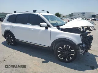 2023 Kia Telluride SX с VIN 5XYP5DGC5PG357394, выставлен на аукционе Copart как лот 59444805 с пробегом 54 909 миль миль и Списание • Salvage title. История ставок и продаж доступна на DreamBid. Изображение 4.