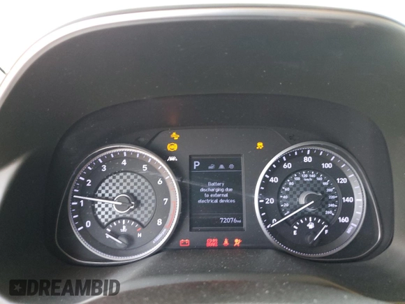 2020 Hyundai Elantra SE z VIN 5NPD74LFXLH505233, wystawiony jako Copart lot #58981645 z przebiegiem 72 076 mil mil oraz Szkoda całkowita • Salvage title. Historia ofert i sprzedaży dostępna na DreamBid. Obrazek 9.