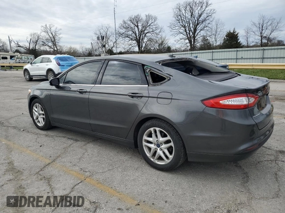2015 Ford Fusion SE with VIN 3FA6P0H70FR295901, listed as a Copart auction lot 50298565 with 123,704 mi miles and Salvage Title. Bid and sale history available at DreamBid. Image 2.