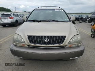 1999 Lexus RX 300 Luxury SUV with VIN JT6HF10U7X0087326, listed as a Copart auction lot 56225104 with 205,537 mi miles and Salvage Title. Bid and sale history available at carsss.com. Image 5.