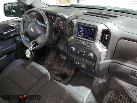 2024 Chevrolet Silverado 1500 Work Truck with VIN 3GCNAAED5RG363889, listed as a Copart auction lot 54068625 with 11,049 mi miles and Clean Title. Bid and sale history available at carsss.com. Image 8.