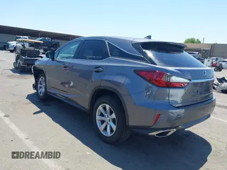 2017 Lexus RX 350 with VIN 2T2ZZMCA1HC072458, listed as a IAAI auction lot 42648762 with 133,291 mi miles and . Bid and sale history available at DreamBid. Image 3.