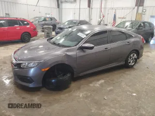 2017 Honda Civic Sedan LX with VIN 19XFC2F53HE212863, listed as a Copart auction lot 44610035 with 103,360 mi miles and Salvage Title. Bid and sale history available at carsss.com. Image 1.