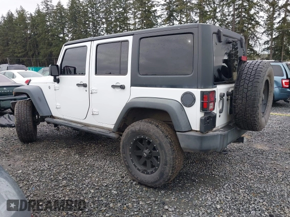2017 Jeep Wrangler Unlimited Sport with VIN 1C4BJWDG2HL520081, listed as a IAAI auction lot 41916923 with 73,592 mi miles. Bid and sale history available at carsss.com. Image 3.