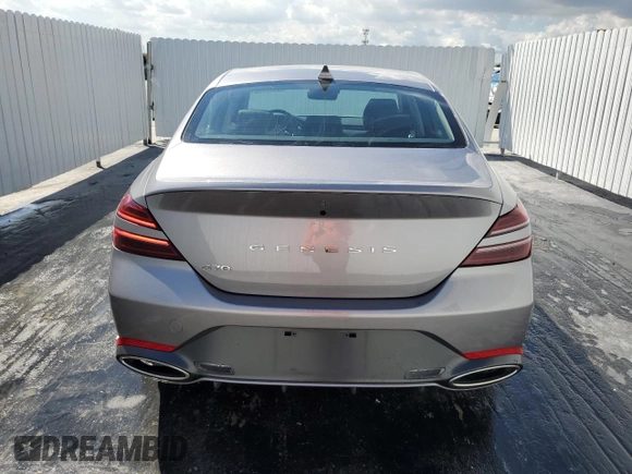 2024 Genesis G70 2.5T with VIN KMTG34SC4RU140161, listed as a Copart auction lot 74178374 with 13,685 mi miles and Clean Title. Bid and sale history available at carsss.com. Image 6.