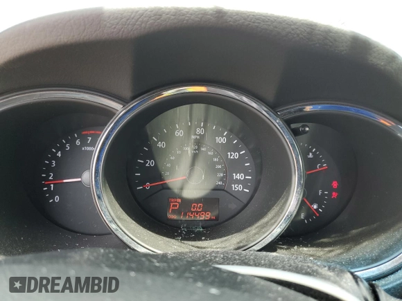 2013 Kia Sorento LX with VIN 5XYKT4A6XDG351167, listed as a Copart auction lot 59327815 with 114,499 mi miles and Salvage title. Bid and sale history available at DreamBid. Image 9.