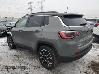 2023 Jeep Compass (RED) Edition with VIN 3C4NJDCN9PT515349, listed as a Copart auction lot 85512134 with 10,720 mi miles and Salvage Title. Bid and sale history available at carsss.com. Image 2.