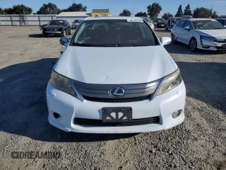 2010 Lexus HS 250h with VIN JTHBB1BA1A2014458, listed as a Copart auction lot 70746254 with 185,474 mi miles and Salvage Title. Bid and sale history available at carsss.com. Image 5.