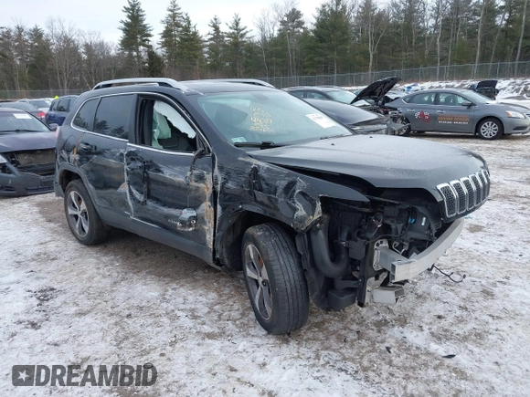2020 Jeep Cherokee Limited z VIN 1C4PJMDX1LD574839, wystawiony jako IAAI lot #41350805 z przebiegiem 77 430 mil mil oraz . Historia ofert i sprzedaży dostępna na DreamBid. Obrazek 1.