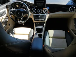 2018 Mercedes-Benz CLA 250 with VIN WDDSJ4GB4JN526677, listed as a Copart auction lot 43806484 with 61,112 mi miles and . Bid and sale history available at DreamBid. Image 8.