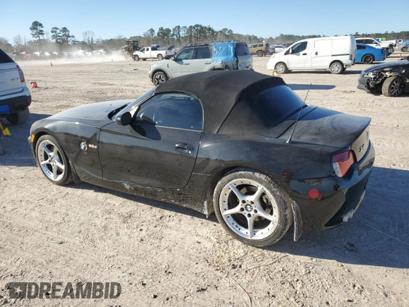 2007 BMW Z4 3.0si with VIN 4USBU53537LX02592, listed as a Copart auction lot 48016515 with 127,909 mi miles and Clean title. Bid and sale history available at DreamBid. Image 2.