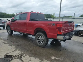2021 Ford F-250 XL with VIN 1FT7W2BT2MEC56357, listed as a Copart auction lot 58134025 with 112,357 mi miles and Salvage title. Bid and sale history available at DreamBid. Image 2.