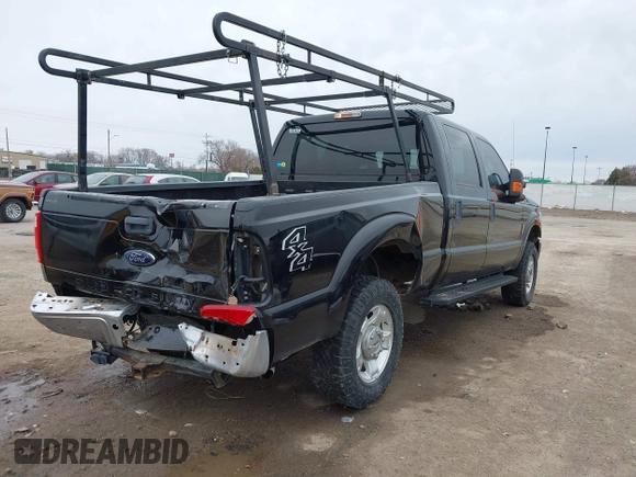 2016 Ford F-250 Lariat with VIN 1FT7W2B61GEB32806, listed as a IAAI auction lot 41717193 with 140,662 mi miles and . Bid and sale history available at DreamBid. Image 4.