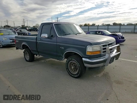 1992 Ford F-150 with VIN 1FTEF14N7NNB19495, listed as a Copart auction lot 78733494 with 250,495 mi miles and Salvage Title. Bid and sale history available at carsss.com. Image 10.