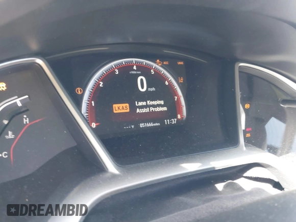 2019 Honda Civic Sport with VIN 19XFC2F88KE028035, listed as a IAAI auction lot 42000936 with 51,666 mi miles and . Bid and sale history available at DreamBid. Image 7.