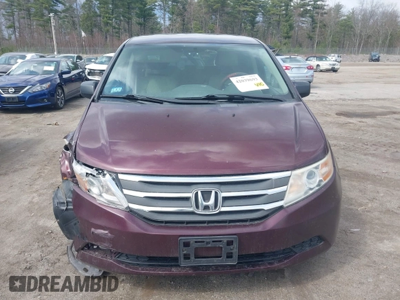 2013 Honda Odyssey LX with VIN 5FNRL5H26DB010444, listed as a IAAI auction lot 42039693 with 173,863 mi miles and . Bid and sale history available at carsss.com. Image 17.