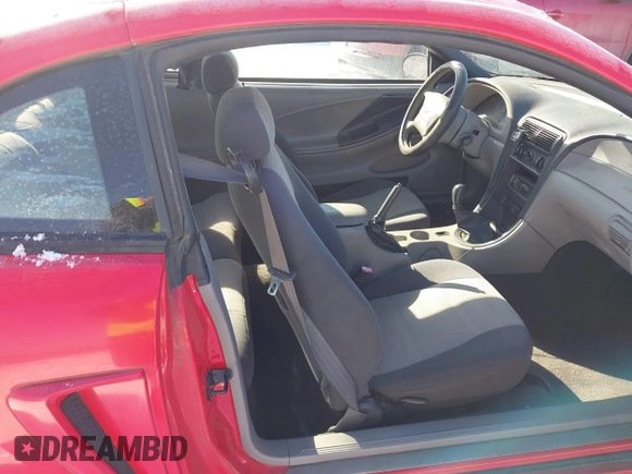 2002 Ford Mustang Standard with VIN 1FAFP40432F223851, listed as a IAAI auction lot 41639783 with 131,758 mi miles. Bid and sale history available at carsss.com. Image 5.