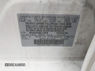 2013 Nissan Sentra SR z VIN 3N1AB7AP8DL773376, wystawiony jako IAAI lot #42269634 z przebiegiem 121 605 mil mil oraz . Historia ofert i sprzedaży dostępna na DreamBid. Obrazek 9.