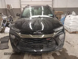 2022 Chevrolet TrailBlazer RS with VIN KL79MUSL1NB140240, listed as a IAAI auction lot 41356694 with 27,760 mi miles. Bid and sale history available at carsss.com. Image 12.