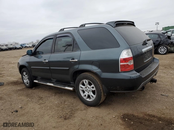 2005 Acura MDX Touring with VIN 2HNYD18665H527950, listed as a Copart auction lot 84299514 with 0 mi miles and Salvage Title. Bid and sale history available at carsss.com. Image 2.