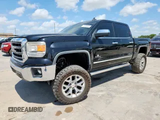 2015 GMC Sierra 1500 SLT with VIN 3GTP1VEC3FG530365, listed as a Copart auction lot 61485085 with 121,342 mi miles and Clean title. Bid and sale history available at DreamBid. Image 1.
