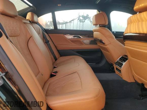 2020 BMW 7 Series 750i xDrive with VIN WBA7U2C0XLGM27270, listed as a Copart auction lot 77241404 with 68,998 mi miles and Salvage Title. Bid and sale history available at carsss.com. Image 10.