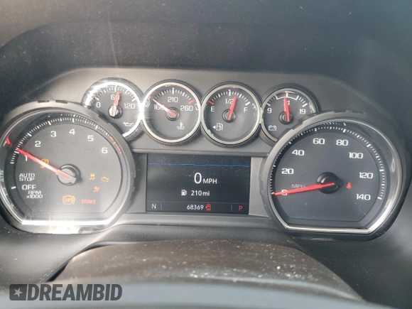 2021 Chevrolet Tahoe LT with VIN 1GNSCNKD5MR402845, listed as a Copart auction lot 51485385 with 68,369 mi miles and Salvage title. Bid and sale history available at DreamBid. Image 9.
