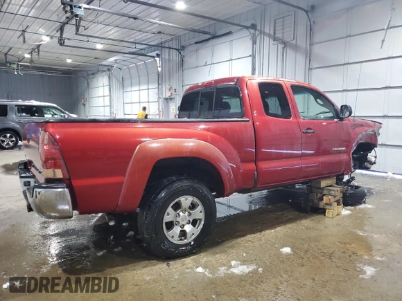 2006 Toyota Tacoma with VIN 5TEUU42N46Z165435, listed as a Copart auction lot 44978715 with 252,992 mi miles and Salvage Title. Bid and sale history available at carsss.com. Image 3.