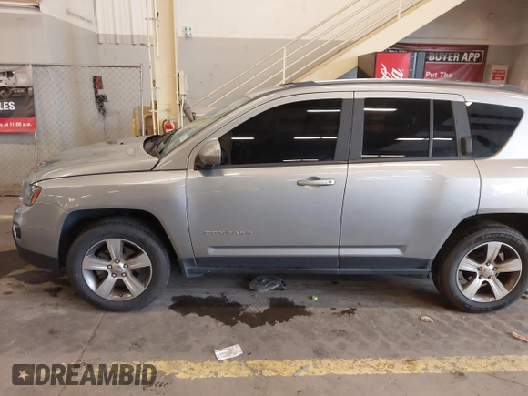 2017 Jeep Compass High Altitude with VIN 1C4NJDEB7HD108382, listed as a IAAI auction lot 41812768 with 91,216 mi miles and . Bid and sale history available at DreamBid. Image 14.