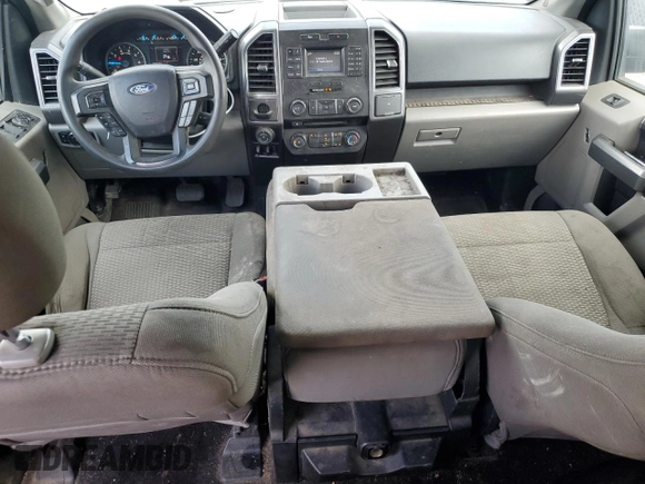 2017 Ford F-150 XL with VIN 1FTEW1CFXHFC04386, listed as a Copart auction lot 52819555 with 167,813 mi miles and Salvage title. Bid and sale history available at DreamBid. Image 8.