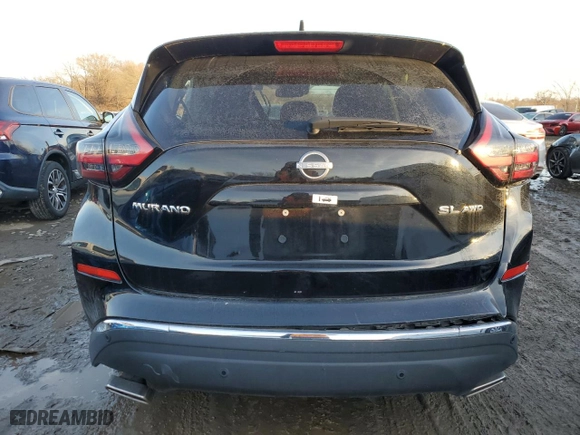 2023 Nissan Murano SL with VIN 5N1AZ2CS3PC130006, listed as a Copart auction lot 42178335 with 11,043 mi miles and Non Repairable. Bid and sale history available at carsss.com. Image 6.