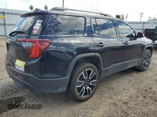2021 GMC Acadia SLE with VIN 1GKKNKLA2MZ139157, listed as a Copart auction lot 77815924 with 73,008 mi miles and Salvage Title. Bid and sale history available at DreamBid. Image 3.