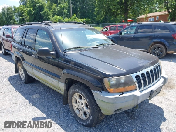 2000 Jeep Grand Cherokee Laredo with VIN 1J4GW48N7YC357376, listed as a IAAI auction lot 42503429 with 211,154 mi miles and . Bid and sale history available at DreamBid. Image 6.