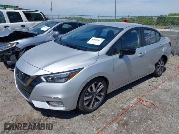 2020 Nissan Versa SR with VIN 3N1CN8FV9LL800855, listed as a IAAI auction lot 42010827 with 64,667 mi miles. Bid and sale history available at carsss.com. Image 17.