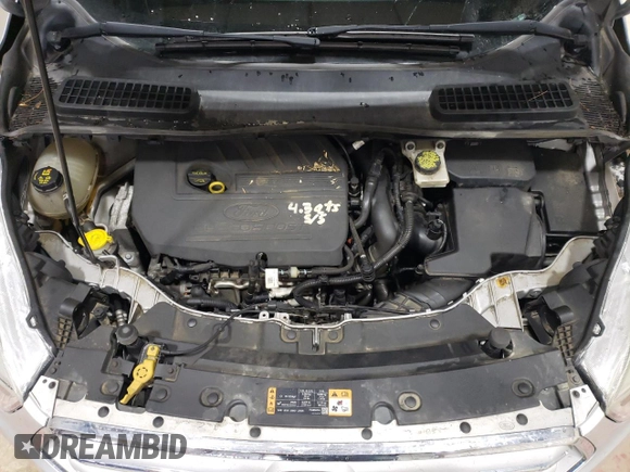 2018 Ford Escape SE with VIN 1FMCU9GD7JUA25403, listed as a Copart auction lot 87158814 with 121,281 mi miles and Salvage Title. Bid and sale history available at carsss.com. Image 12.