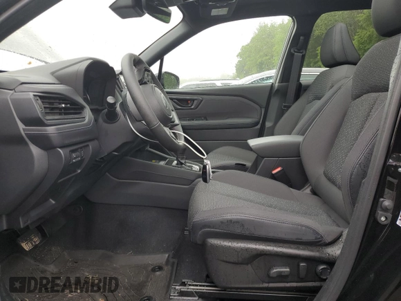 2025 Subaru Forester Premium with VIN JF2SLDDCXSH508638, listed as a Copart auction lot 57201385 with 7,737 mi miles and Salvage title. Bid and sale history available at DreamBid. Image 7.