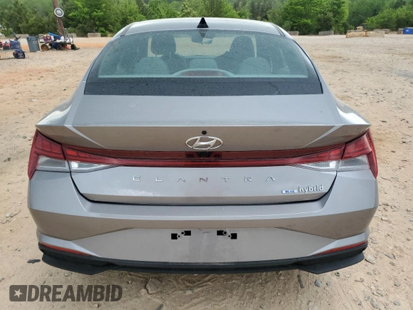2023 Hyundai Elantra Blue z VIN KMHLM4AJ1PU042885, wystawiony jako Copart lot #53496155 z przebiegiem 68 573 mil mil oraz Szkoda całkowita • Salvage title. Historia ofert i sprzedaży dostępna na DreamBid. Obrazek 6.